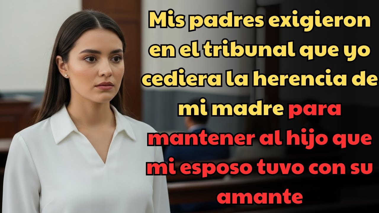 Mis padres me demandaron para quitarme la herencia y dársela al hijo de la amante de mi esposo…