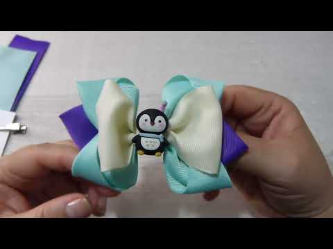 Moño Sencillo con Cinta/ Moños para el cabello !!! tutorial Moño Pap
