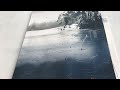 Watercolor Speedpainting - a rainy landscape