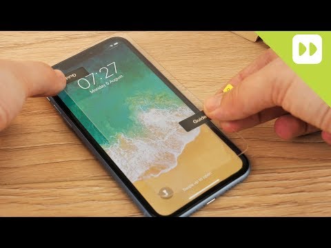 Olixar iPhone XR Case Compatible Glass Screen Protector Installation & Review
