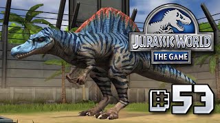 NEW Spinosaurus!! || Jurassic World - The Game - Ep 53 HD