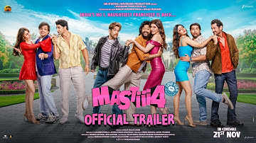 Mastiii 4 - Official Trailer| Riteish Deshmukh | Vivek Oberoi | Aftab Shivdasani | 21st Nov