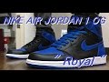 NIKE AIR JORDAN 1 RETRO HIGH OG "Royal" review & on feet!!