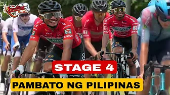 PETRONAS LE TOUR DE LANGKAWI 2025 STAGE 4 TEAM PILIPINAS HINATAK ANG PELOTON SA AHON 