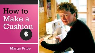 How to Make a Cushion 6 - Adding the Back