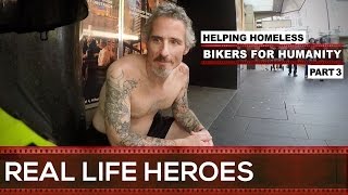 Street Hero Helping Homeless 🏍 Bikers For Humanity 3