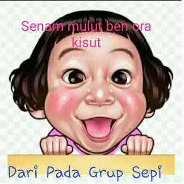 Senam mulut biar gak sepi