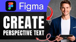 How to Create Perspective Text in Figma | 3D Typography Trick | Easily 2026