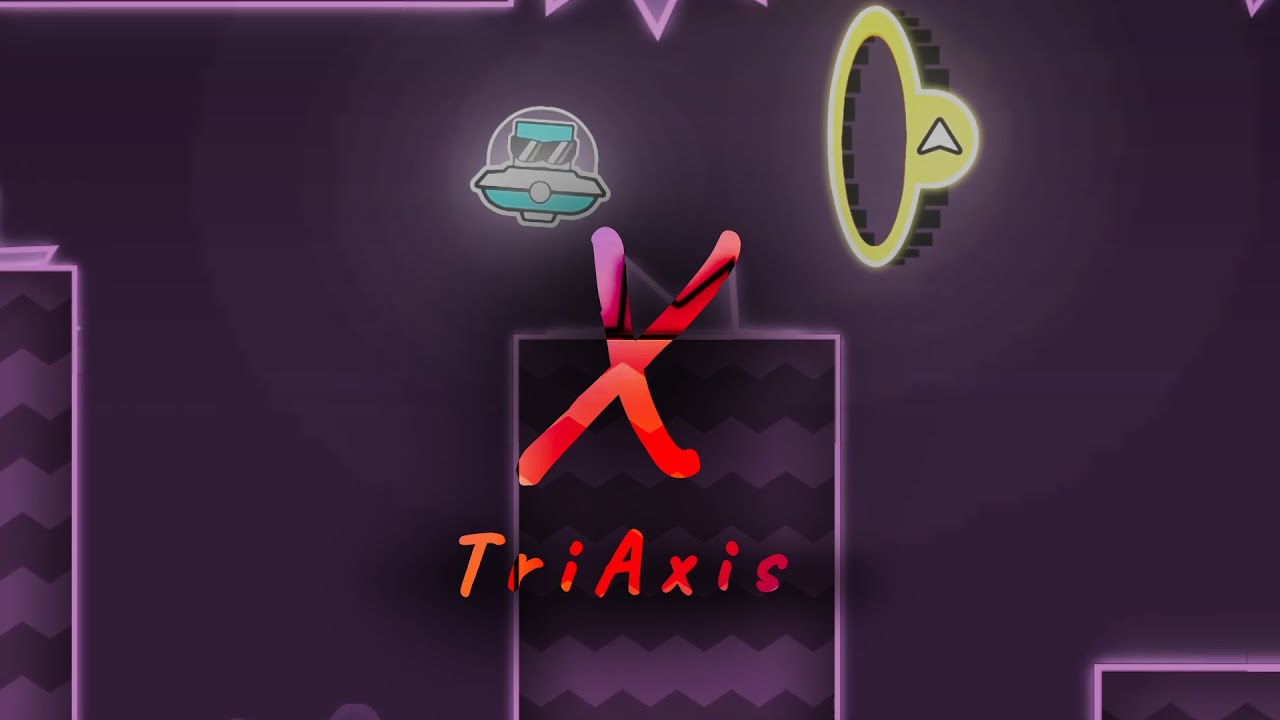 [GD 2.2] X By TriAxis 100% (Easy Demon) - YouTube