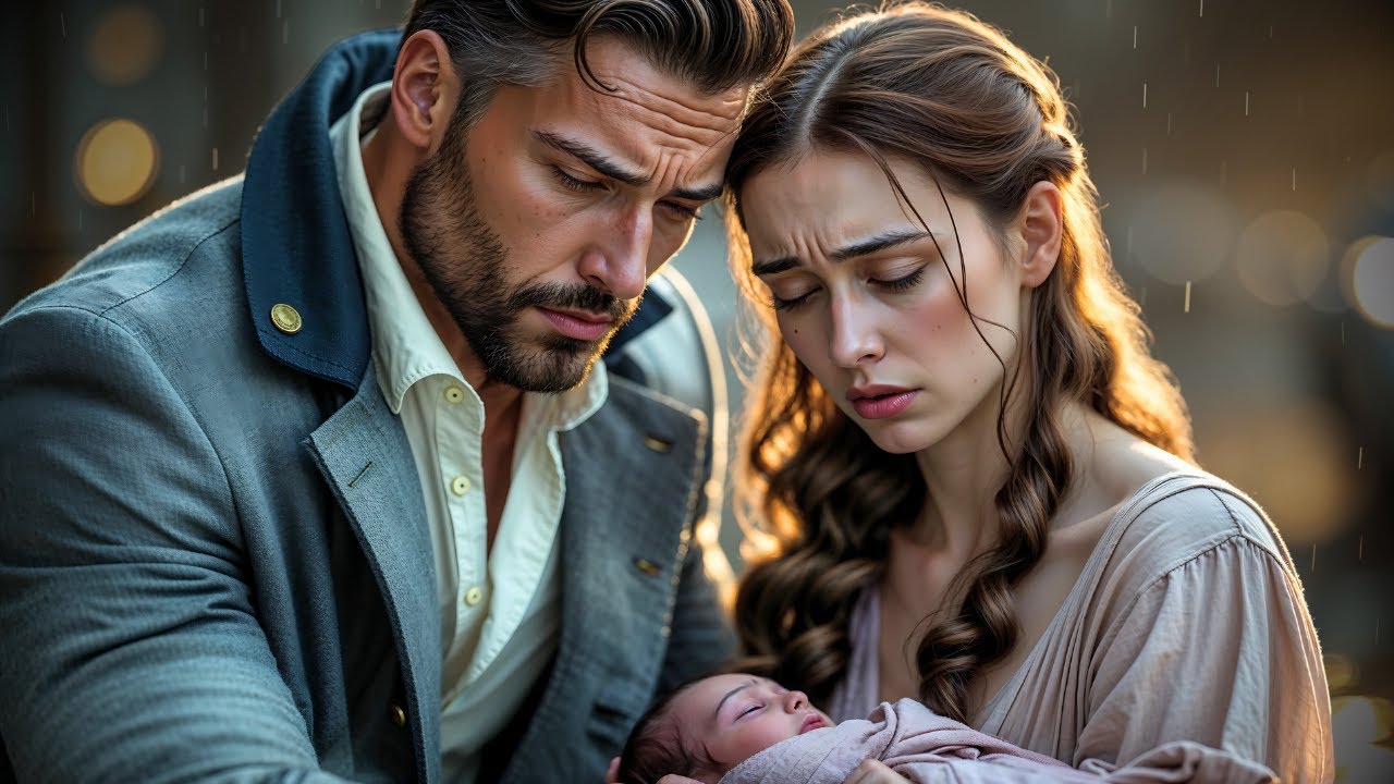 👶8 MESES DESPUÉS DE LA SEPARACIÓN, LA ENCONTRÓ CON UN BEBÉ EN BRAZOS Y CAYÓ DE RODILLAS LLORANDO💔