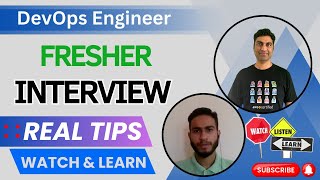 Fresher DevOps Cloud Enigineer Interview with Feedback #devopsinterviewquestions #devops #cloud #aws