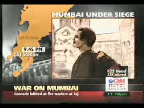 Mumbai Terror Attack in details with sequence in CNN IBN report. The Mumbai Terrorist Attack mumbai A series of seven explosions killed at least 174 people on crowded commuter trains and stations Tuesday evening in the Indian financial capital of Mumbai, police said.bomb blast and firing live video 27th november taj hotel blast hotel oberoi bomb blast firing Bombay terrorist attack mumbai attack bomb blast and firing live video 27th november mumbai bomb blast and firing live video 26th november taj hotel blast hotel oberoi bomb blast firing Bombay terrorist attack mumbai attack bomb blast and firing live video 26th november Mumbai attack terrorist Photo live 27 November 2008 Mumbai terrorist attack live 27 November 2008 26 nov indian army comes in mumbai