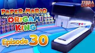 Paper Mario: The Origami King Gameplay Part 30 - Stapler Boss Fight! Origami Castle!