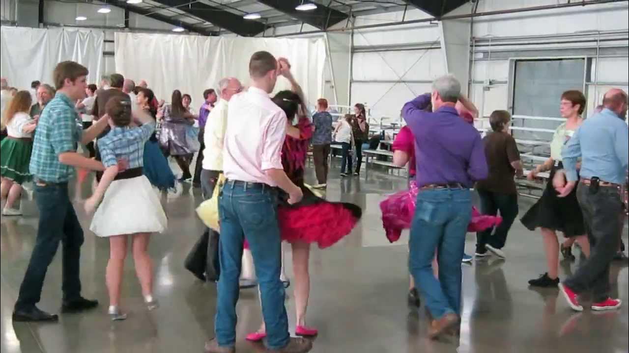 Square Dancing to Tony Oxendine at Oregon MidWinter Festival 2014
