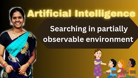 Searching in Partially observable environments in Artificial Intelligence #ai #cse #youtube #btech