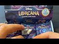 Unboxing lorcana le retour dursula boardgame lorcana unboxing booster