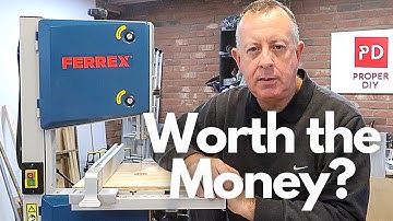 Cheap Band Saw Review - Ferrex 10" Bandsaw from Aldi