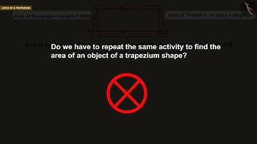 Area of a Trapezium | Part 1/3 | English | Class 8