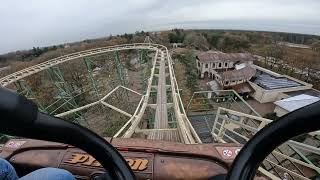 Efteling Python Front Row Onride POV December 2023 Net Worth