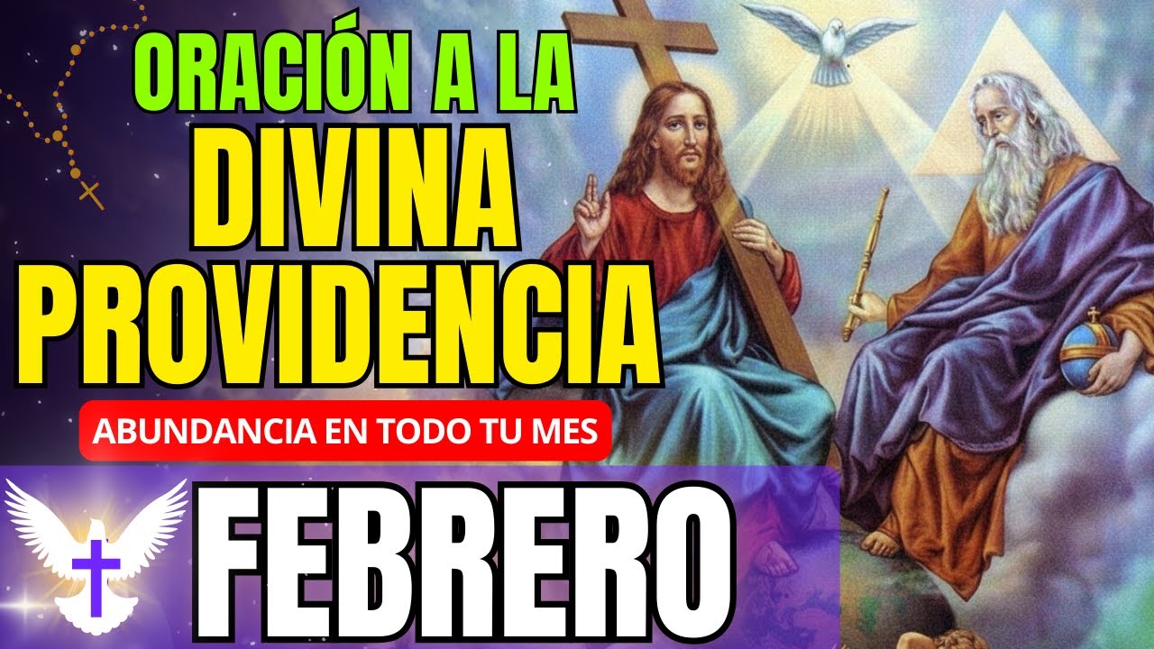 🟣Divina Providencia para FEBRERO 2026 | RECIBE SU BENDICIÓN este mes ✝️ Salud, Trabajo y Prosperidad
