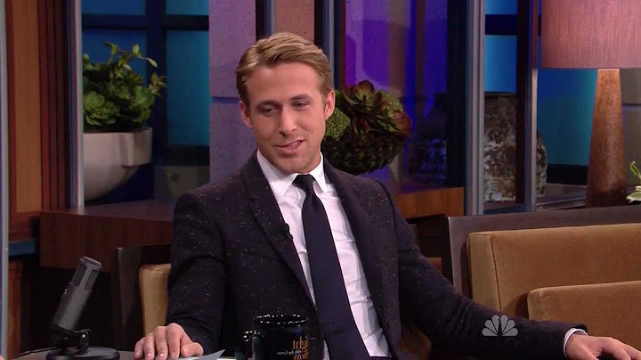 Ryan Gosling interview