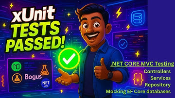 xUnit Tutorial for .NET Core MVC – Unit Testing Services & Controllers with Moq & Bogus