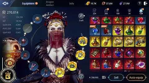 MIR4 SLAYER G OPENING 250PCS GOLD SACK! CODEX CODEX CODEX! #mir4 #mir4global #nft #gfamily