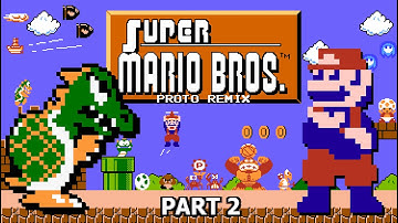 Super Mario Bros. Proto Remix - Gameplay (Secrets & Hints) Part 2 | Nimaginendo Games 2025