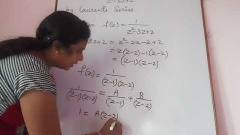 JNTU B.Tech M4 Maths. Laurent