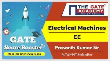 Electrical Machines - 1 (EE) - Most Important Questions for GATE 2020