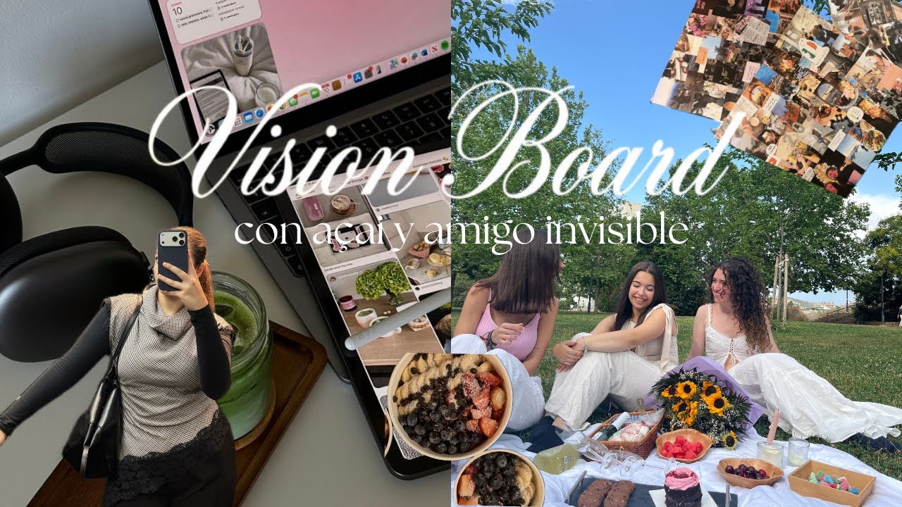 Haciendo mi Vision Board 2026 ✨ | Amigo invisble, açaí y amigas