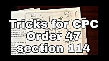 Tricks for CPC Order 47 all rules and section 114