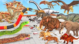 The Toughest of All Fantasy Revolt Giant Hydra Reptiles Battle Animal Revolt Battle Simulator