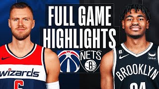 Brooklyn Nets vs. Washington Wizards Full Game Highlights | Feb 4 | 2022 NBA Season