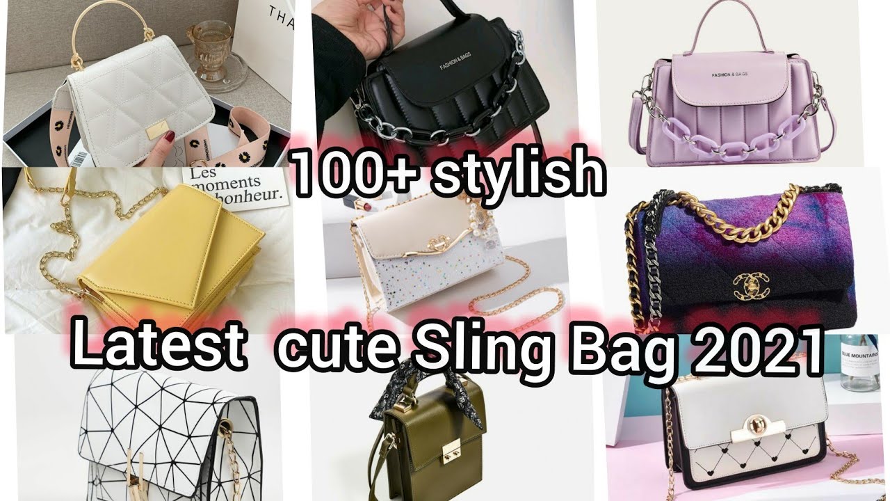 Sling Bag design|| Cross body bag Designs 2021||cute Bags collection for girls and women|Korean bags