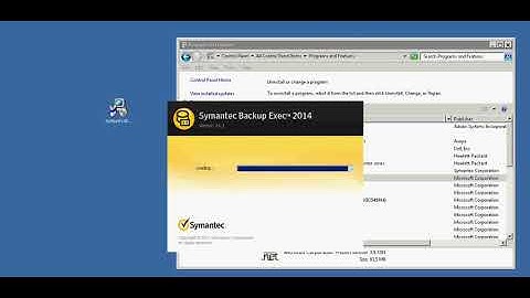 Symantec Backup Exec 2014 crash and won
