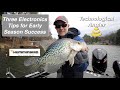 Electronics tips for early season success on the water with the technological angler s2e1