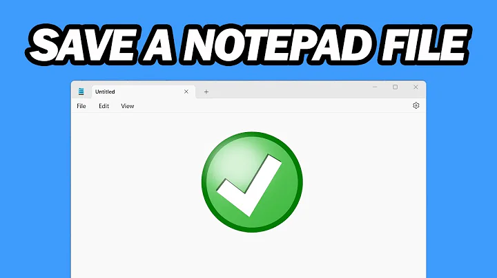 How to Save a Notepad File on Your Desktop | Fast and Easy