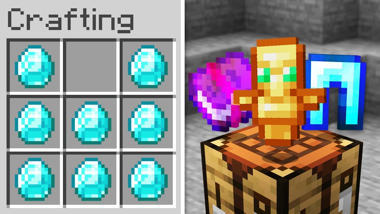 I Made ALL CRAFTS Random in Minecraft… - YouTube
