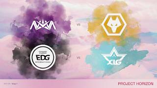 NOVA vs WOL | EDG vs XLG | VCT CN Stage 1 Group Stage | Project Horizon | Community English Costream