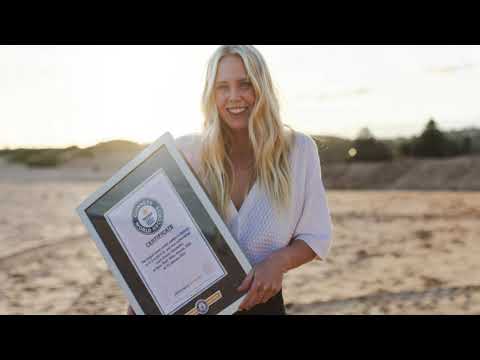 Australian Laura Enever Sets a World Record- Largest Wave Surfed Ever!