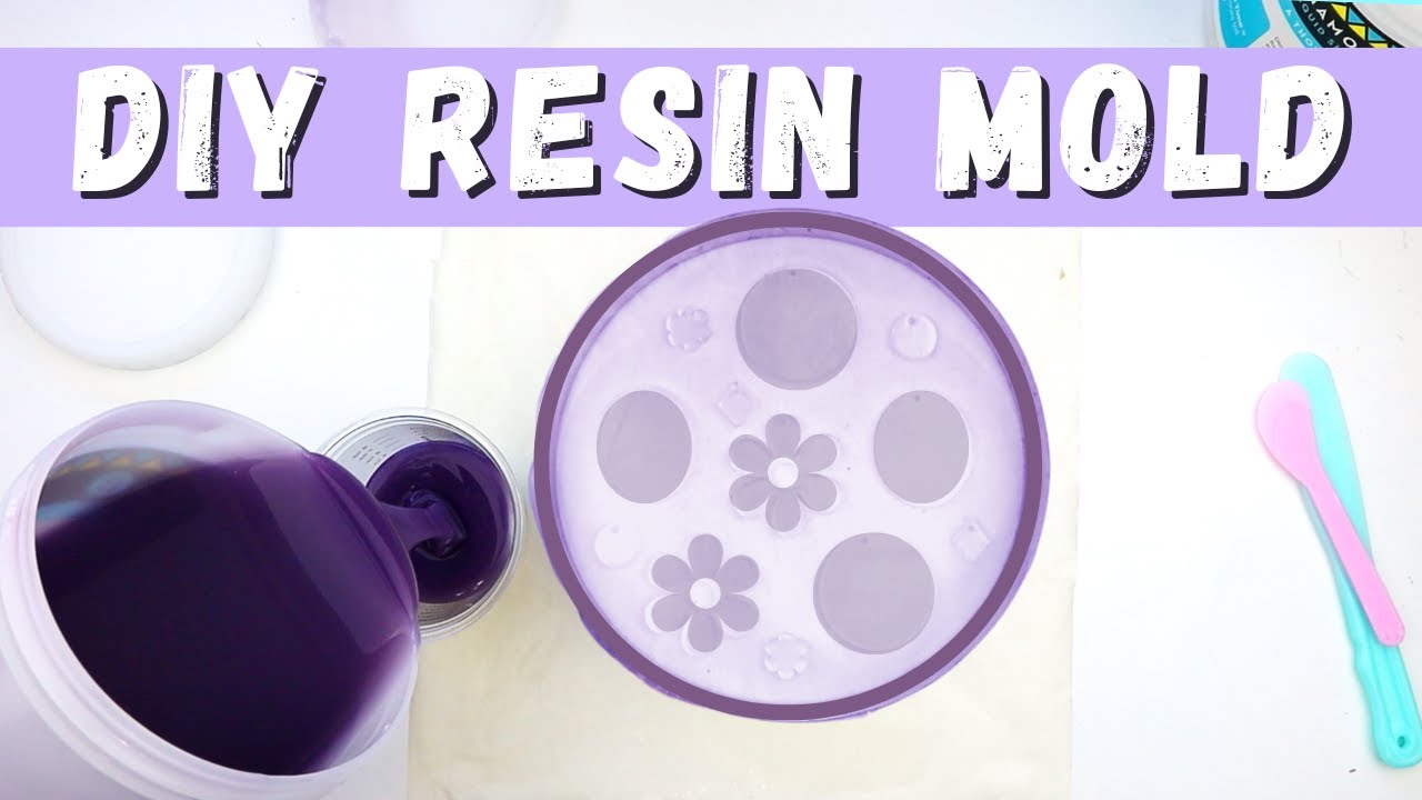 DIY - HOW TO MAKE MOLDS FOR UV RESIN - MiniatureSweet Mold Maker