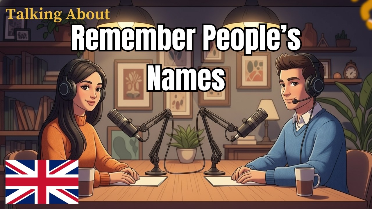 How to Remember People’s Names in English I  English Conversation Practice