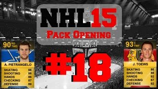 NHL15: Pack Opening #18 (3 POTG's / 2 Milestones / 1 TOTW)