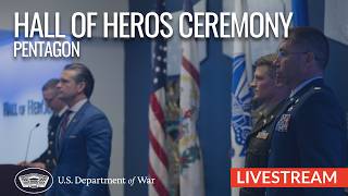 Secretary Hegseth Presents Medals to Army Maj. Ryan Reynolds & Air Force Maj. Edwin Stanfield