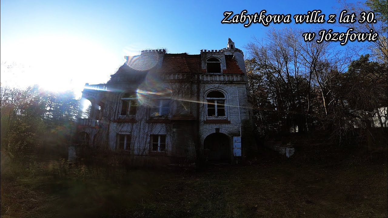 ZABYTKOWA WILLA Z LAT 30. XX WIEKU - Józefów