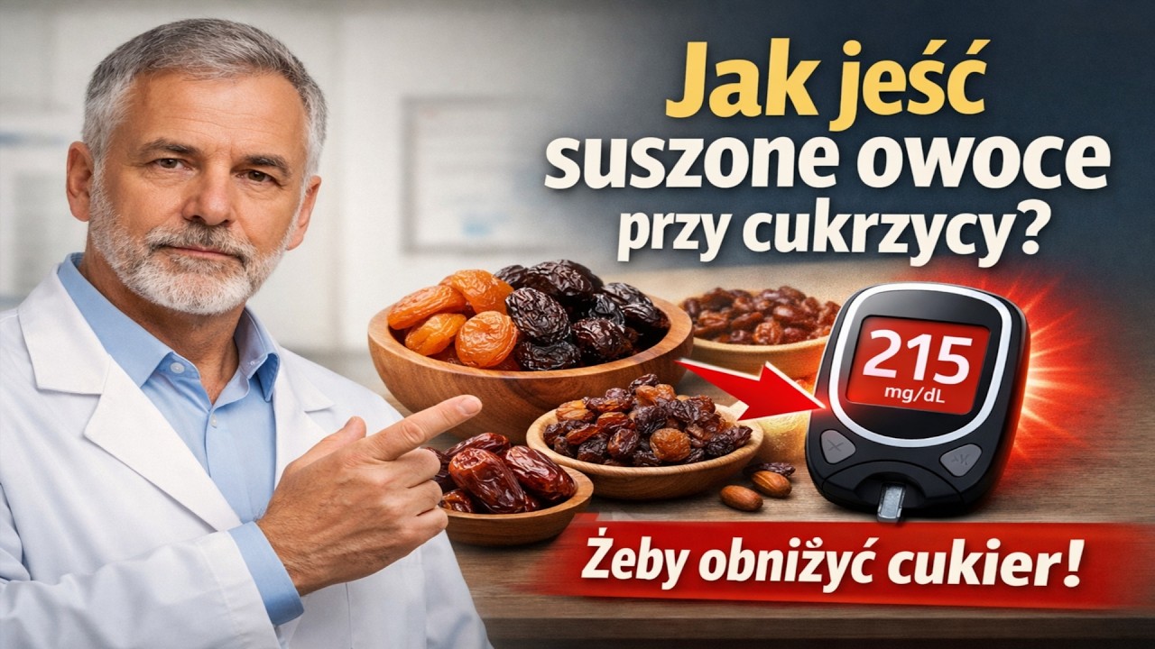 Lekarze o tym milczą! Zobacz, jak prawidłowo jeść suszone owoce przy cukrzycy, aby skutecznie zbić