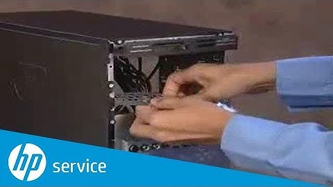 Add or Replace the CD DVD Drive | Desktops | HP Support