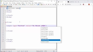 JavaScript Tutorial - 26 - On Mouse Over & Out - Events
