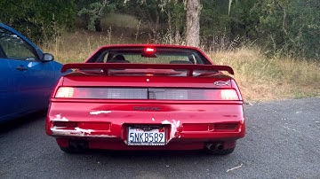 Sequential Turn Signals in Fiero